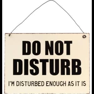 Image of Do Not Disturb Sign