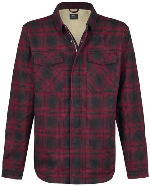 Image of Vintage Industries Class Sherpa Between-seasons Jacket red Black 3XL Men