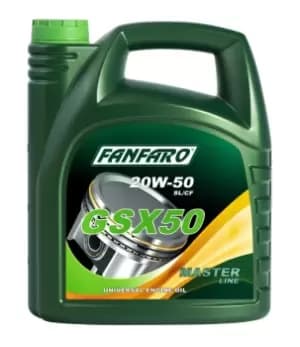 Image of FANFARO Engine oil 20W-50, Capacity: 4l, Mineral Oil FF6403-4