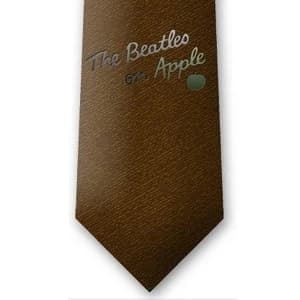 Image of The Beatles - On Apple Silk Neck Tie