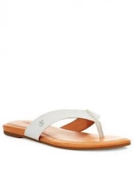 Image of Ugg Tuolumne Flip Flop - White