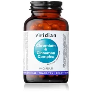 Image of Viridian Chromium and Cinnamon Complex 60caps