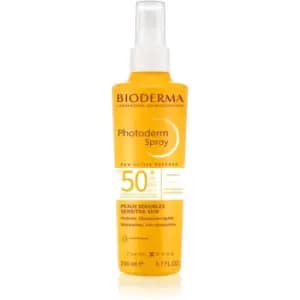 Image of Bioderma Photoderm Sprej SPF 50+ Protective Sunscreen in Spray SPF 50+ 200ml