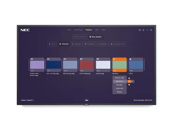 Image of NEC 43" ME431MPi4 4K Ultra HD LCD TV