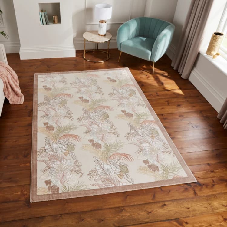 Image of Laurence Llewelyn-Bowen Tropicana Rug Bronze