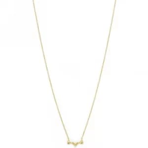 Image of Ladies Juicy Couture PVD Gold plated Juicy Expressions Heart Expressions Necklace