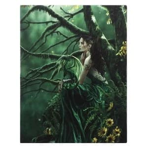 Image of Queen of Fate Canvas Plaque by Nene Thomas