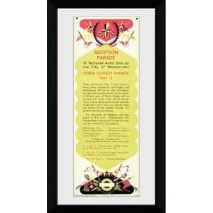 Image of Transport For London Adoption Parade 50 x 100 Framed Collector Print