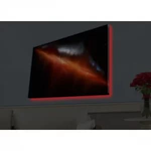 Image of 4570HDACT-010 Multicolor Decorative LED Lighted Canvas Painting