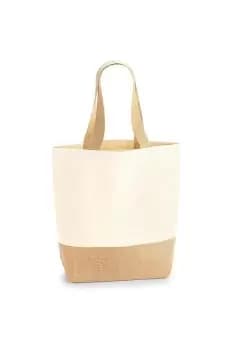 Image of Jute Base Canvas Shopper