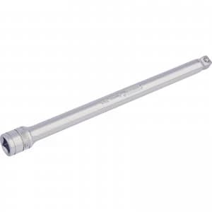 Image of Draper 3/8" Drive Polished Chrome Wobble Socket Extension Bar 3/8" 200mm