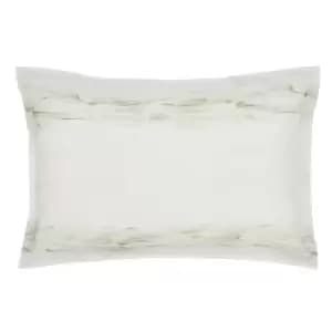 Image of Himeya Swept Away 200TC Cotton Oxford Pillowcase - Cream