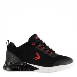 Image of SHAQ Explosive Basketball Trainers Childrens - Black/Red