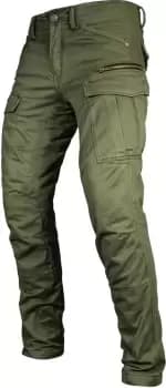 Image of John Doe Stroker Cargo XTM Motorcycle Textile Pants, green, Size 28, green, Size 28