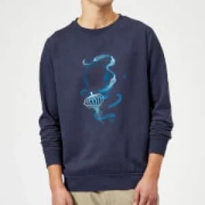 Image of Fantastic Beasts Newt Silhouette Sweatshirt - Navy - 3XL