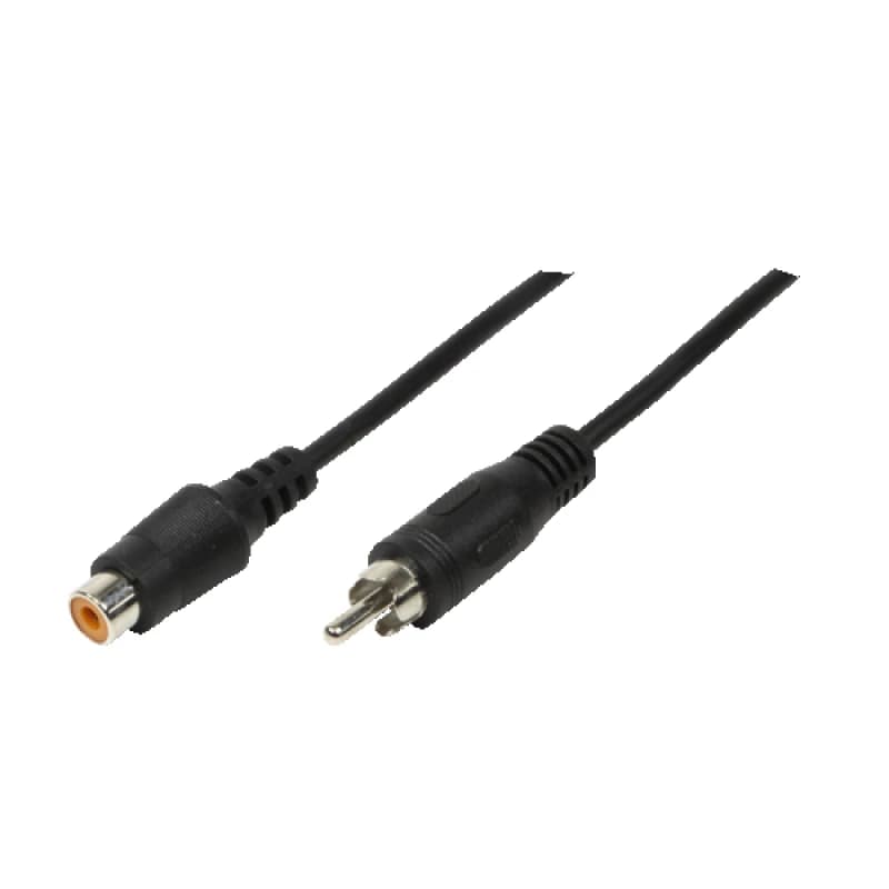 Image of LogiLink RCA - RCA. 10m audio cable Black