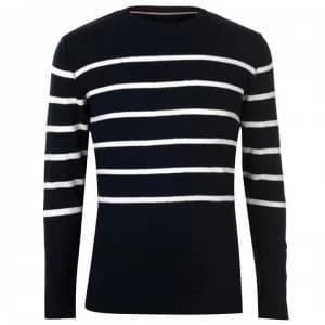 Image of Jack and Jones Knit Crew Neck Jumper Mens - TOTAL ECLIPSE