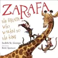 Image of zarafa the giraffe who walked to the king