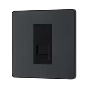 Image of BG Evolve Matt Grey Single Master Telephone Socket - PCDMGBTM1B