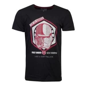 Image of Star Wars - Lead The Darkness First Order Sith Trooper Mens Medium T-Shirt - Black