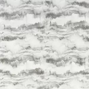 Image of Arthouse Painted Canvas Grey Wallpaper