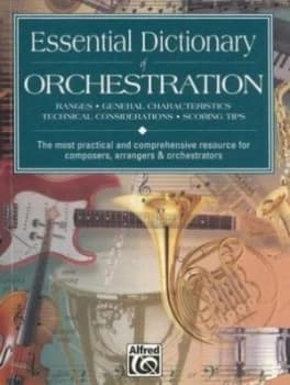 Image of Essential Dictionary of Orchestration by Dave Black and Tom Gerou Book
