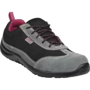 Image of Delta Plus COMOS Black Safety Trainers, UK 9, EU 43