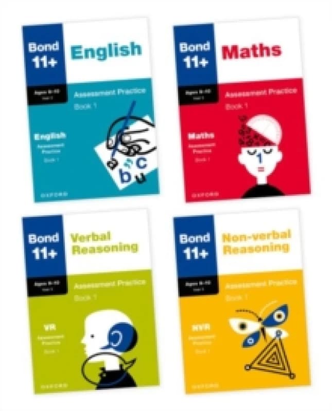 Image of Bond 11+ Assessment Practice Papers Bundle for Age 9-10: English, Maths, Non-verbal Reasoning, Verbal Reasoning: Ready for the 2026 exam for GL Assess