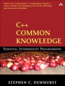 Image of C++ Common Knowledge by Stephen C. Dewhurst Book
