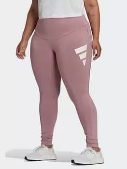 Image of adidas Sportswear Future Icons Leggings (plus Size), Purple, Size 1X, Women