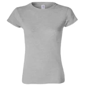 Image of Gildan Ladies Soft Style Short Sleeve T-Shirt (L) (Sport Grey (RS))