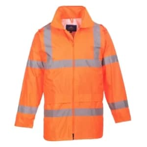 Image of Portwest Hi Vis Rain Jacket Orange 4XL