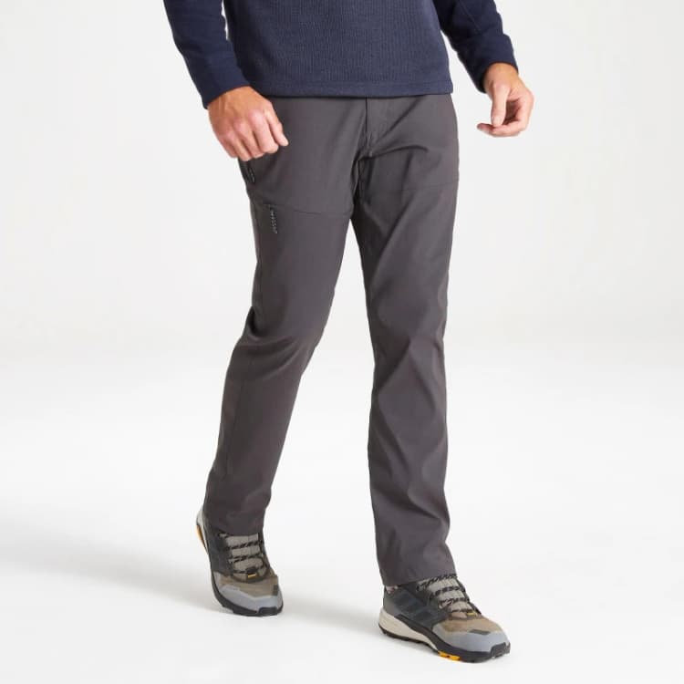 Image of Craghoppers 'Kiwi Pro II' Regular Fit Hiking Trousers Grey