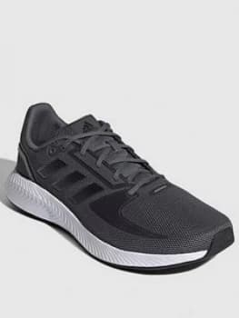 Image of adidas Runfalcon 2.0 - Grey/White, Size 10, Men