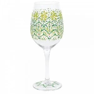 Image of Lemon Henna Wine Glass