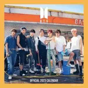 Image of BTS Wandkalender 2023 - Multi-Language Wall Calendar multicolour