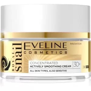 Image of Eveline Cosmetics Royal Snail Smoothing Day and Night Cream 30+ 50ml
