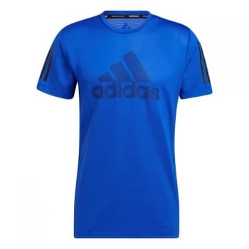 Image of adidas AEROREADY Warrior T-Shirt Mens - Bold Blue