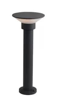 Image of Outdoor Aluminum Anthracite Colour Built-In LED Dimmable RGB + Cct With Smart WiFi Function, Voice Control, Anthracite, IP54