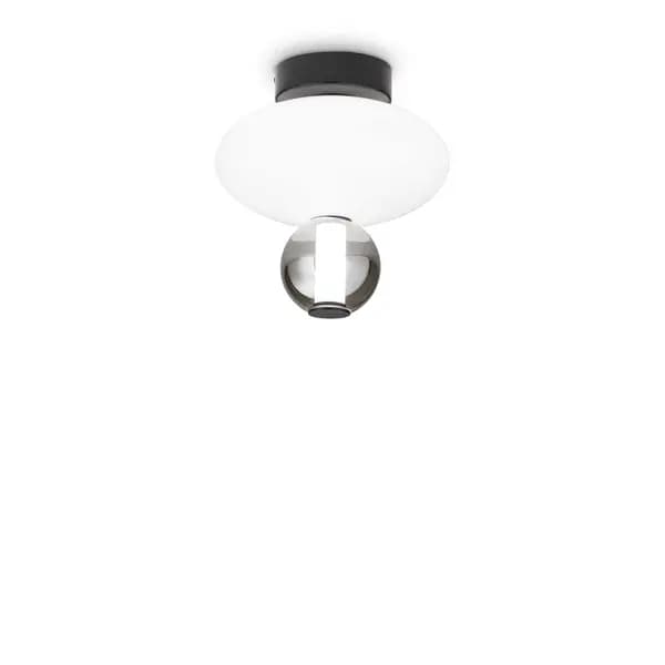 Image of Lumiere Integrated LED Semi Flush Light Black 2350Lm 3000K