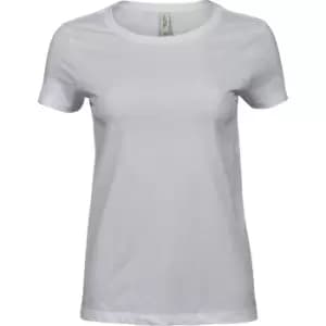 Image of Tee Jays Womens/Ladies Luxury Cotton T-Shirt (XXL) (White)