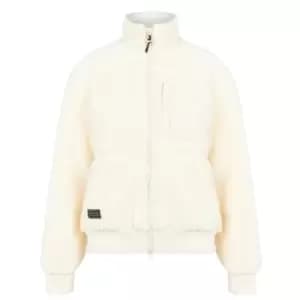 Image of Superdry Sherpa Bomber Jacket - White