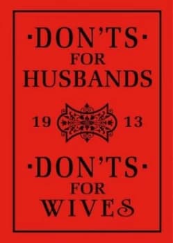 Image of Donts for Husbands Wives by Ebbutt Blanche Hardback