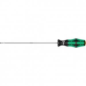 Image of Wera Kraftform Plus Parallel Slotted Screwdriver 4mm 200mm
