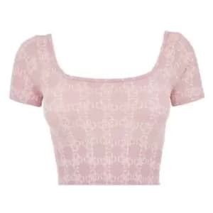 Image of Guess Della Crop Top - Multi