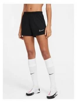 Image of Nike Womens Dry Knit Academy 21 Shorts - Black, Size XS, Women