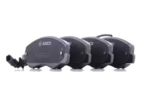 Image of Bosch Brake pad set OPEL,RENAULT,NISSAN 0 986 494 499 4406239,4421289,95507110 95513823,440608697R,4406239,4421289,95507110,95513823,4406000Q0G