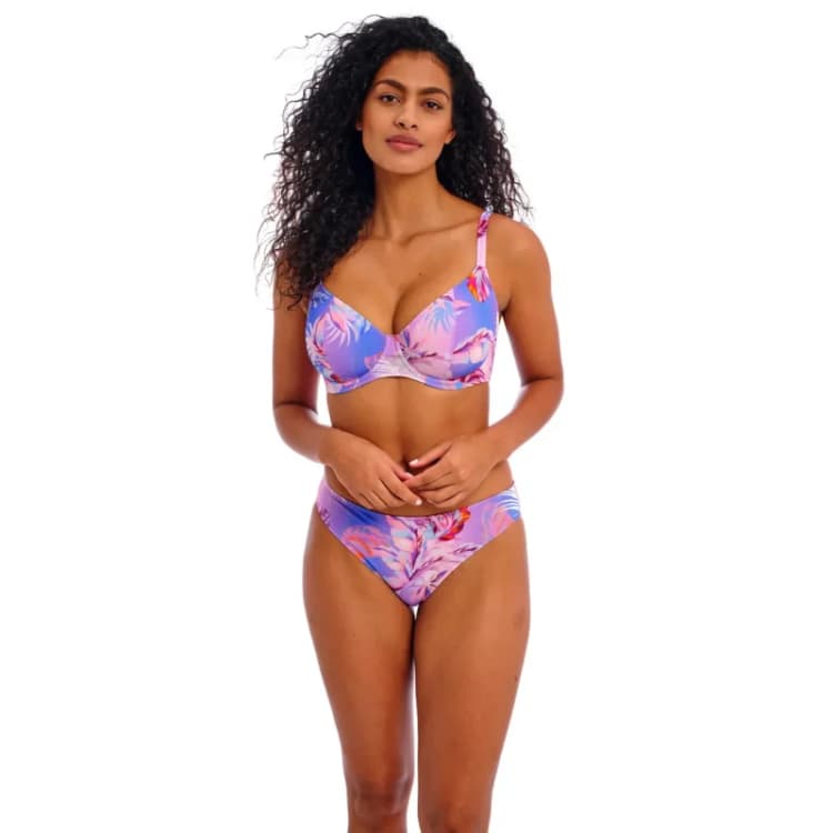 Image of Womens swimsuit bottoms Freya Miami sunset Rose Female XL