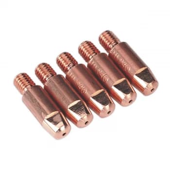 Image of Sealey MIG922 Contact Tip 1.2mm Aluminium TB25/36 Pack of 5