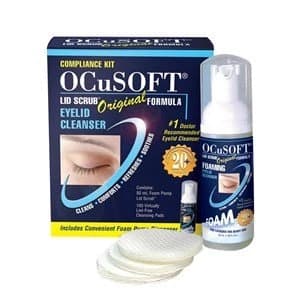 Image of OcuSoft Lid Scrub Original Formula Eyelid Cleanser Compliance Kit